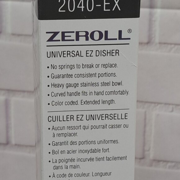 Zeroll Universal EZ Disher Extended Length 2040-EX Sealed New In Box - Picture 4 of 6